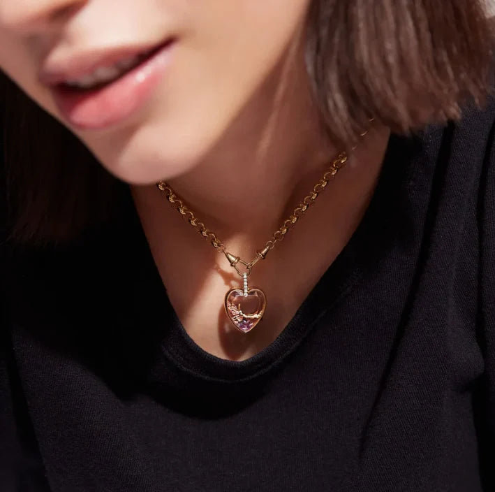 Collar corazón